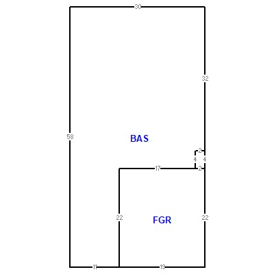 Building layout (traversing data) of this property