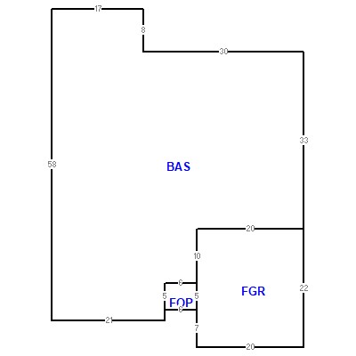Building layout (traversing data) of this property