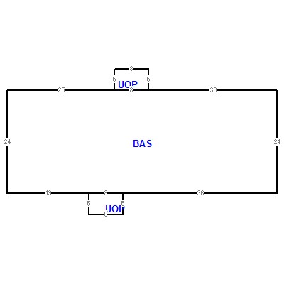 Building layout (traversing data) of this property
