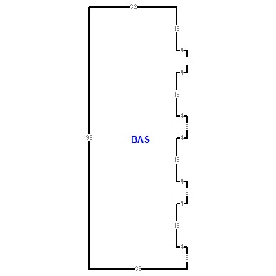 Building layout (traversing data) of this property