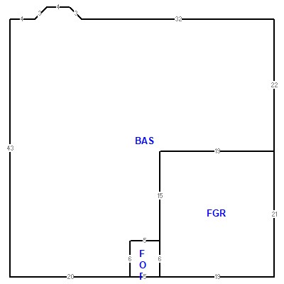 Building layout (traversing data) of this property