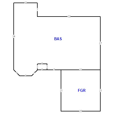 Building layout (traversing data) of this property