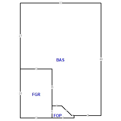 Building layout (traversing data) of this property