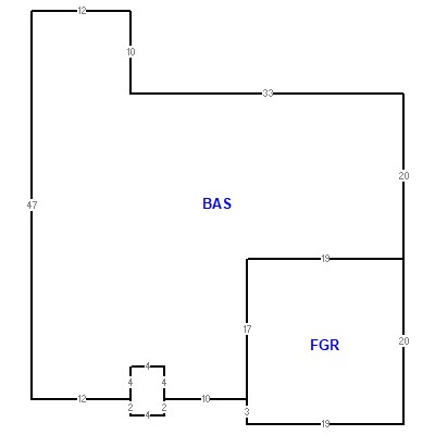 Building layout (traversing data) of this property