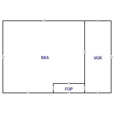 Building layout (traversing data) of this property