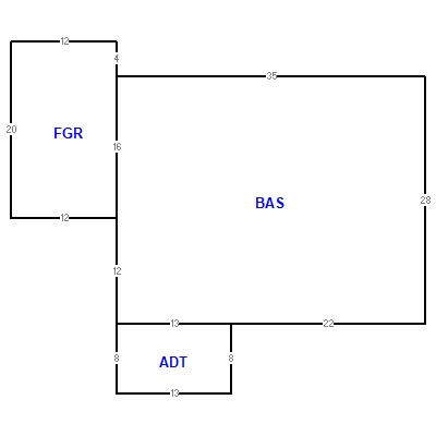 Building layout (traversing data) of this property