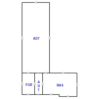 Building layout (traversing data) of this property