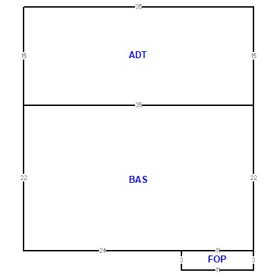 Building layout (traversing data) of this property