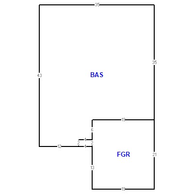 Building layout (traversing data) of this property