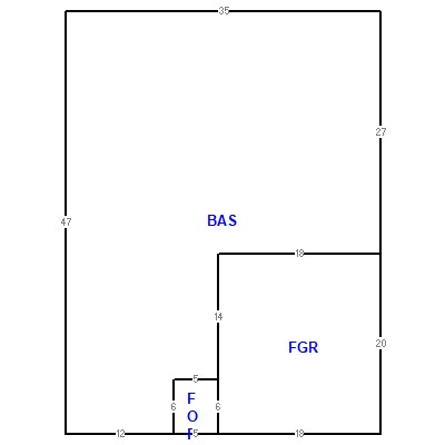 Building layout (traversing data) of this property