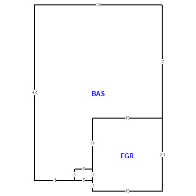 Building layout (traversing data) of this property