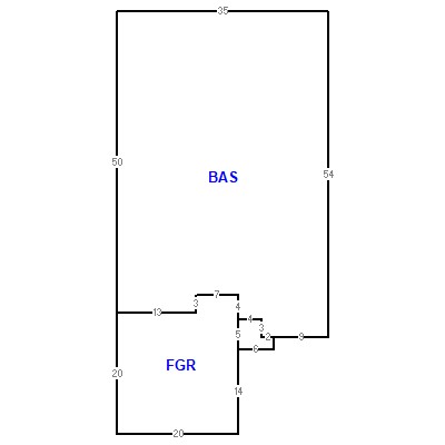 Building layout (traversing data) of this property