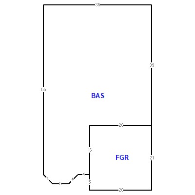 Building layout (traversing data) of this property