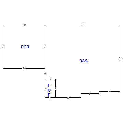 Building layout (traversing data) of this property