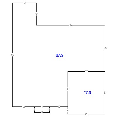 Building layout (traversing data) of this property