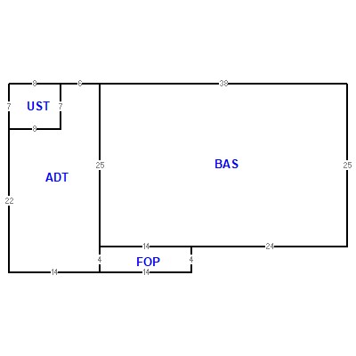 Building layout (traversing data) of this property