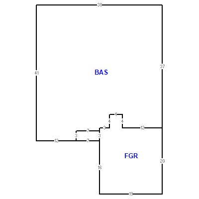 Building layout (traversing data) of this property