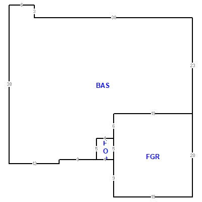 Building layout (traversing data) of this property