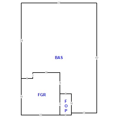 Building layout (traversing data) of this property
