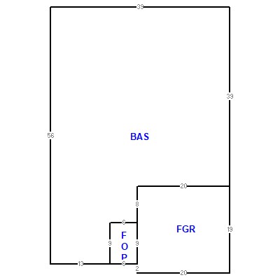 Building layout (traversing data) of this property