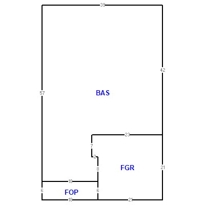 Building layout (traversing data) of this property