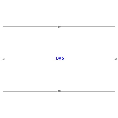 Building layout (traversing data) of this property