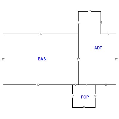 Building layout (traversing data) of this property