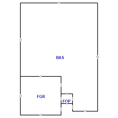 Building layout (traversing data) of this property