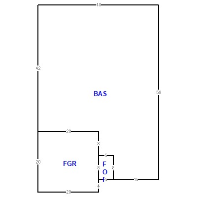 Building layout (traversing data) of this property
