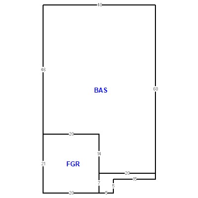 Building layout (traversing data) of this property