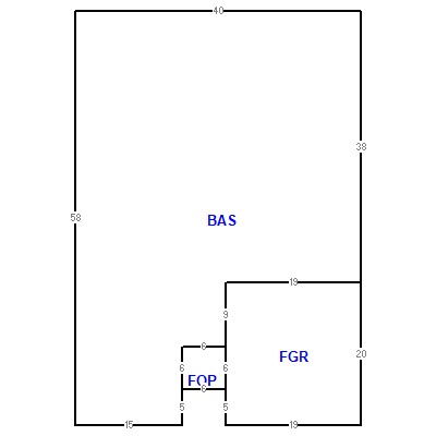 Building layout (traversing data) of this property