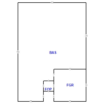 Building layout (traversing data) of this property
