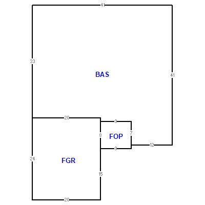 Building layout (traversing data) of this property