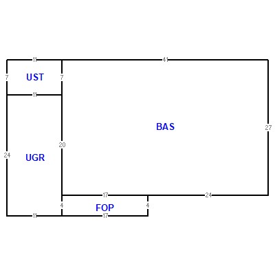 Building layout (traversing data) of this property