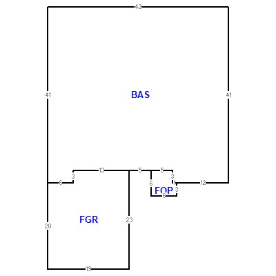 Building layout (traversing data) of this property