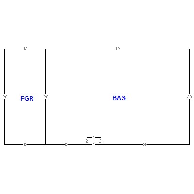 Building layout (traversing data) of this property