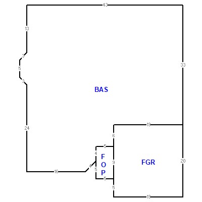 Building layout (traversing data) of this property