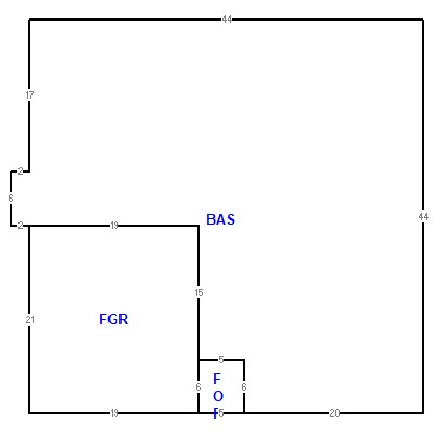 Building layout (traversing data) of this property