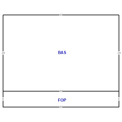 Building layout (traversing data) of this property