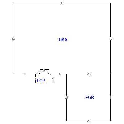 Building layout (traversing data) of this property