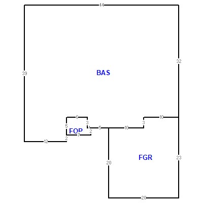 Building layout (traversing data) of this property