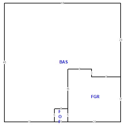Building layout (traversing data) of this property