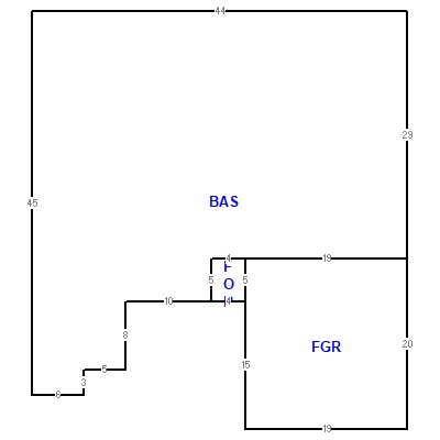 Building layout (traversing data) of this property
