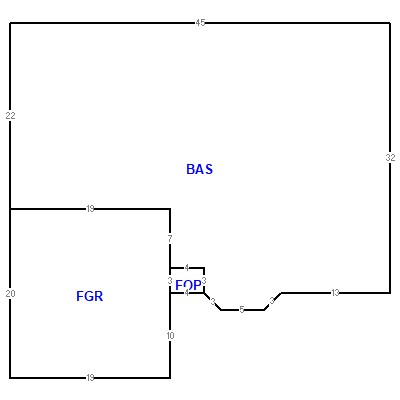 Building layout (traversing data) of this property