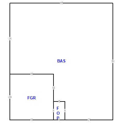 Building layout (traversing data) of this property
