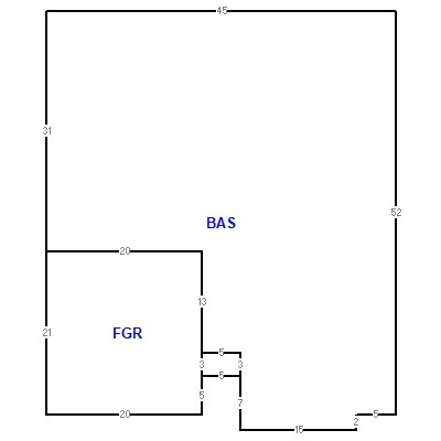 Building layout (traversing data) of this property