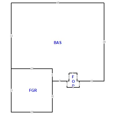 Building layout (traversing data) of this property