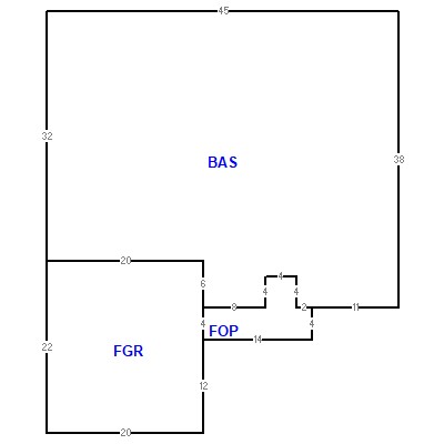 Building layout (traversing data) of this property