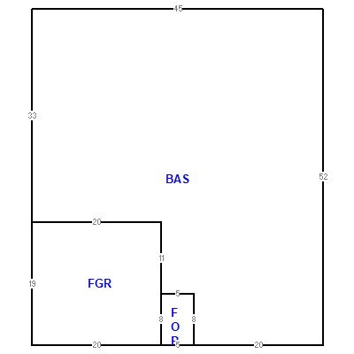 Building layout (traversing data) of this property