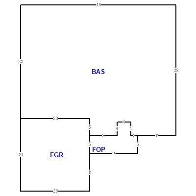 Building layout (traversing data) of this property